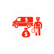 Banks cash vans & collection teams