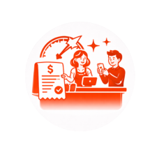 fast billing & customer transparency