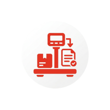 Back-office weighing tasks Design